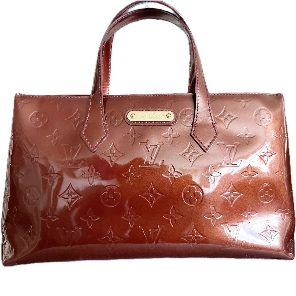 Louis Vuitton Vernis Wilshire PM Leather Bag